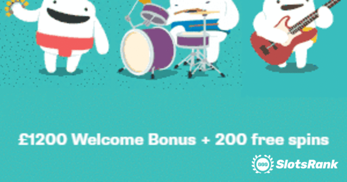 Casumo Casino Bonus £ 1200 + 200 Ücretsiz Döndürme